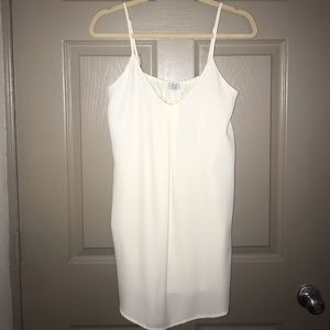Tobi Off White Shift Dress
